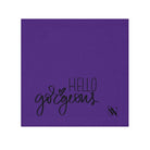 Hello Gorgeous Purple | Mix & Match Lils’ Fun-Flirty Lovers’ Towels