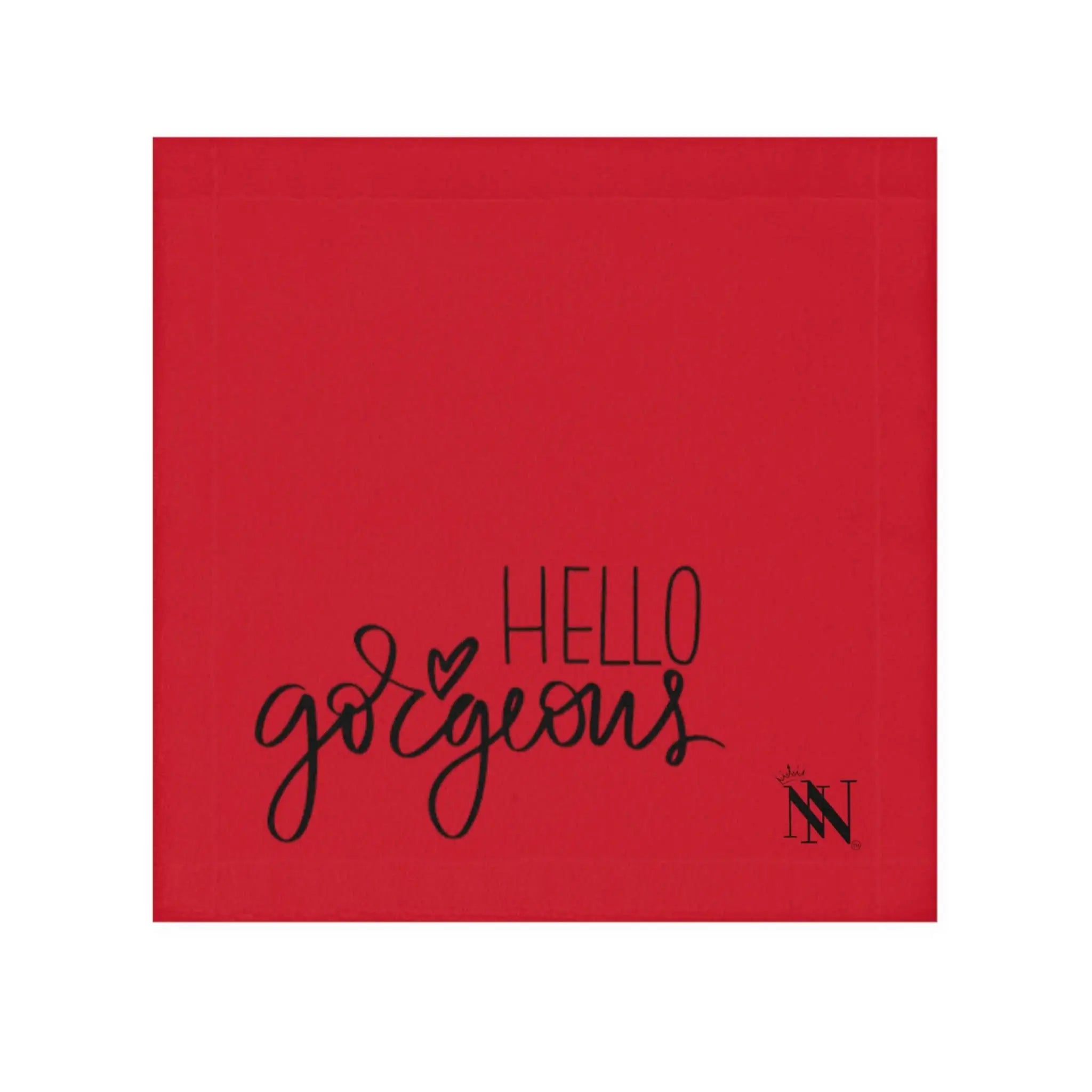 Hello Gorgeous Red | Mix & Match Lils’ Fun-Flirty Lovers’ Towels