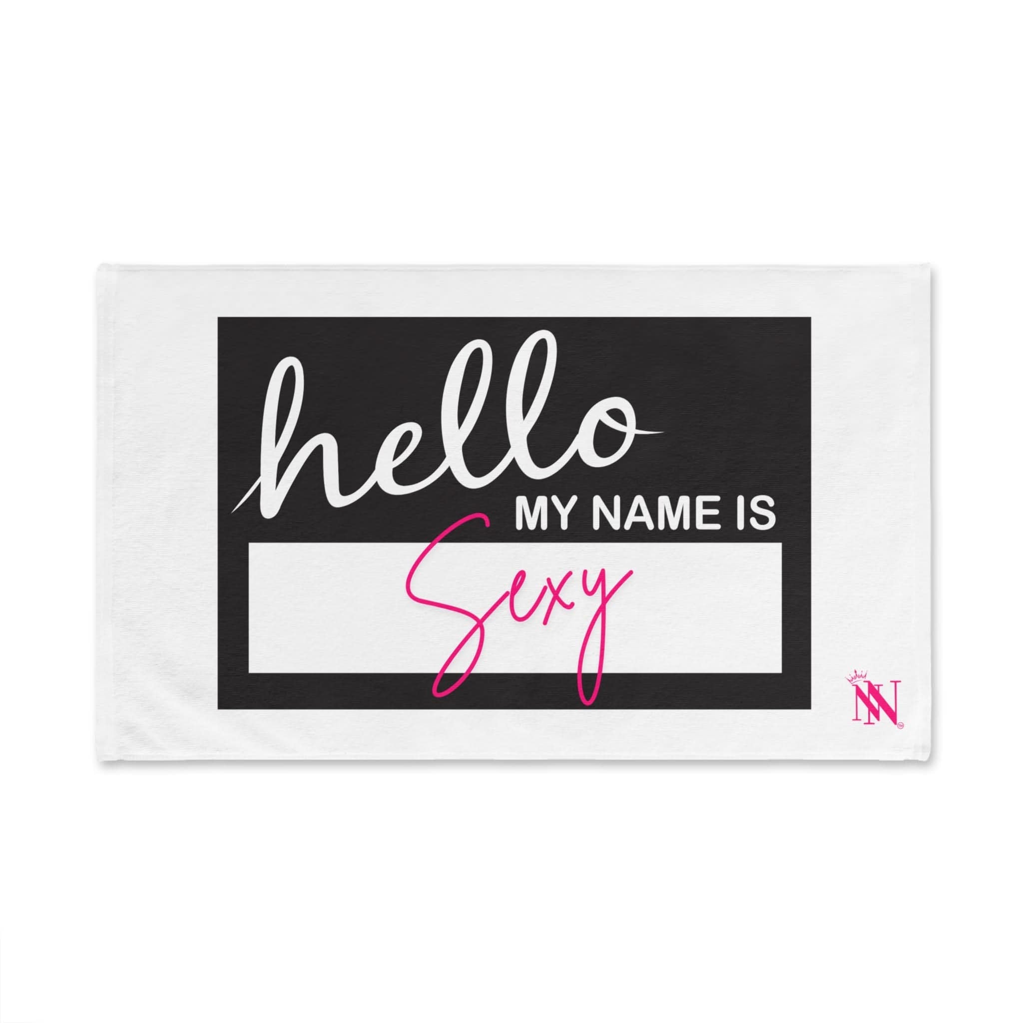 Hello My Name Is Sexy Tag | Mix & Match Original Fun-Flirty Lovers’ Towels