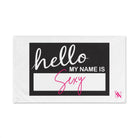 Hello My Name Is Sexy Tag | Mix & Match Original Fun-Flirty Lovers’ Towels