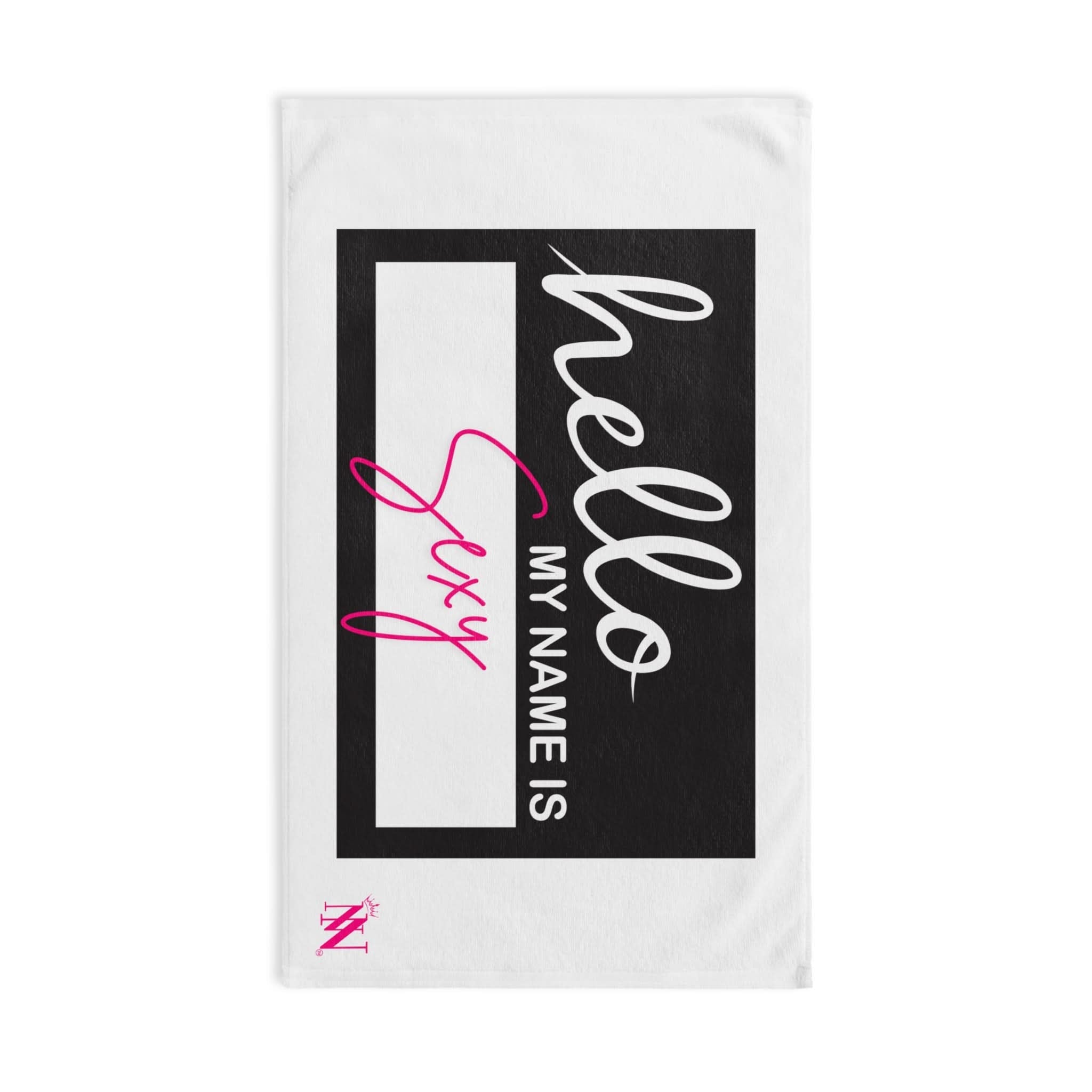 Hello My Name Is Sexy Tag | Mix & Match Original Fun-Flirty Lovers’ Towels