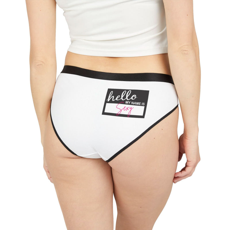 Hello My Name Is Sexy Tag | Mix & Match Women’s Fun-Flirty Lovers’ Panties
