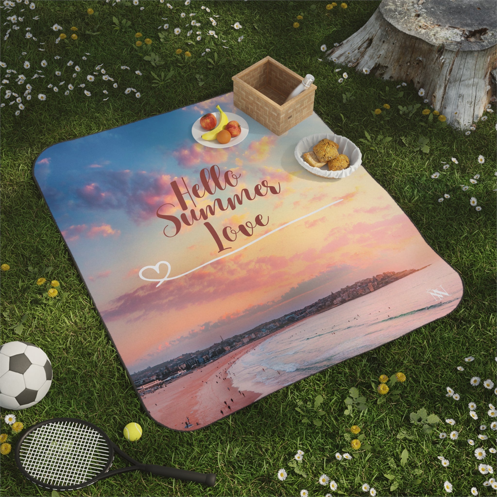 Hello Summer Love | Mix Match Fun-Flirty Lovers’ Water-Resistant Blankets
