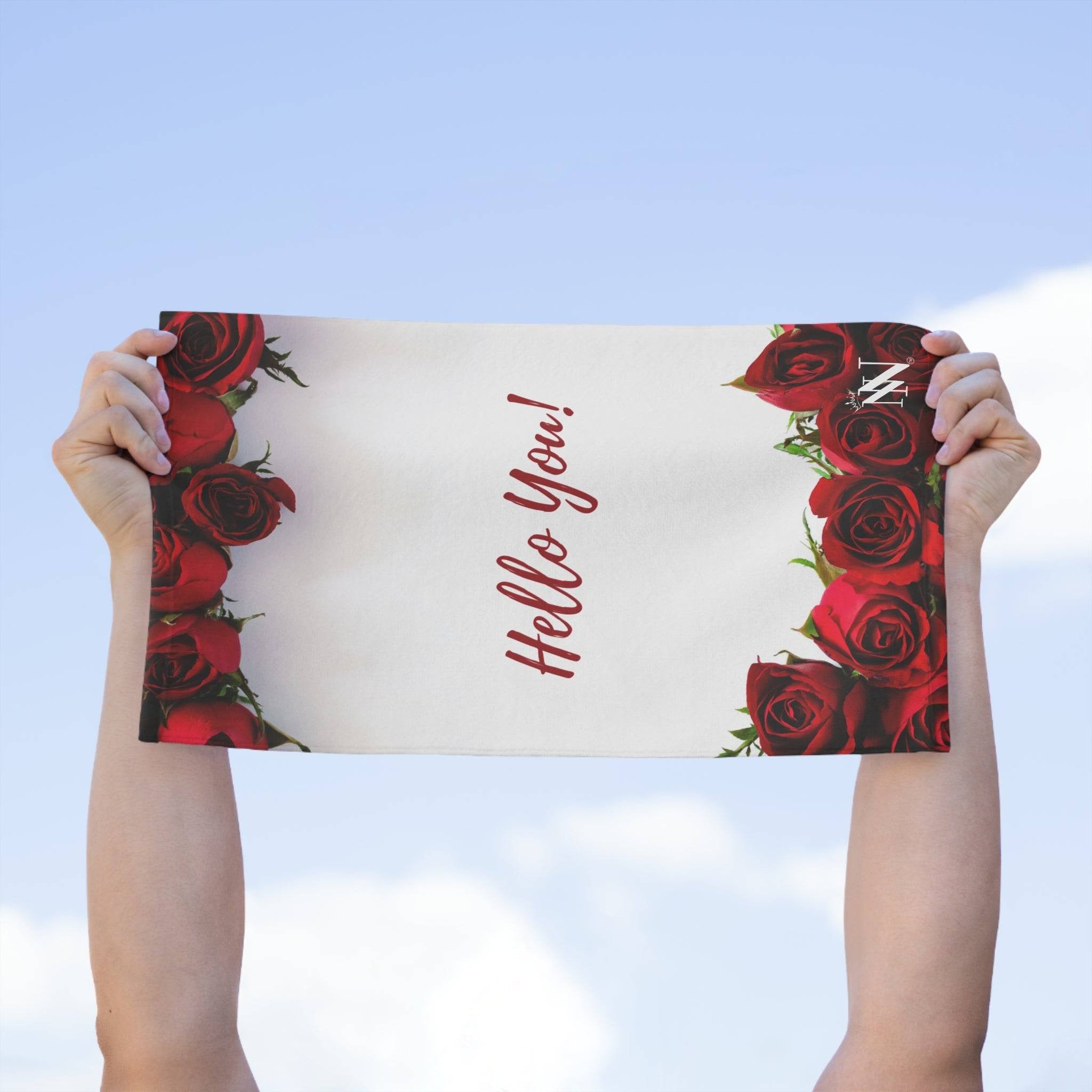 Hello You! | Mix & Match Soft Fun-Flirty Lovers’ Towels