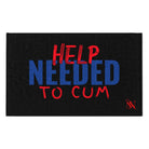 Help Needed to Cum Black Mix Match Soft Sex Towels | Flirty Lovers’ Gifts