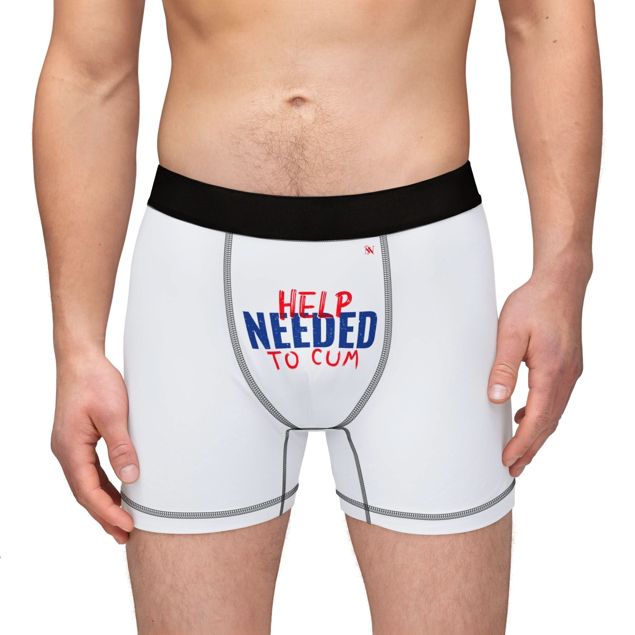 Help Needed to Cum | Mix & Match Fun-Flirty Lovers’ Boxer Briefs