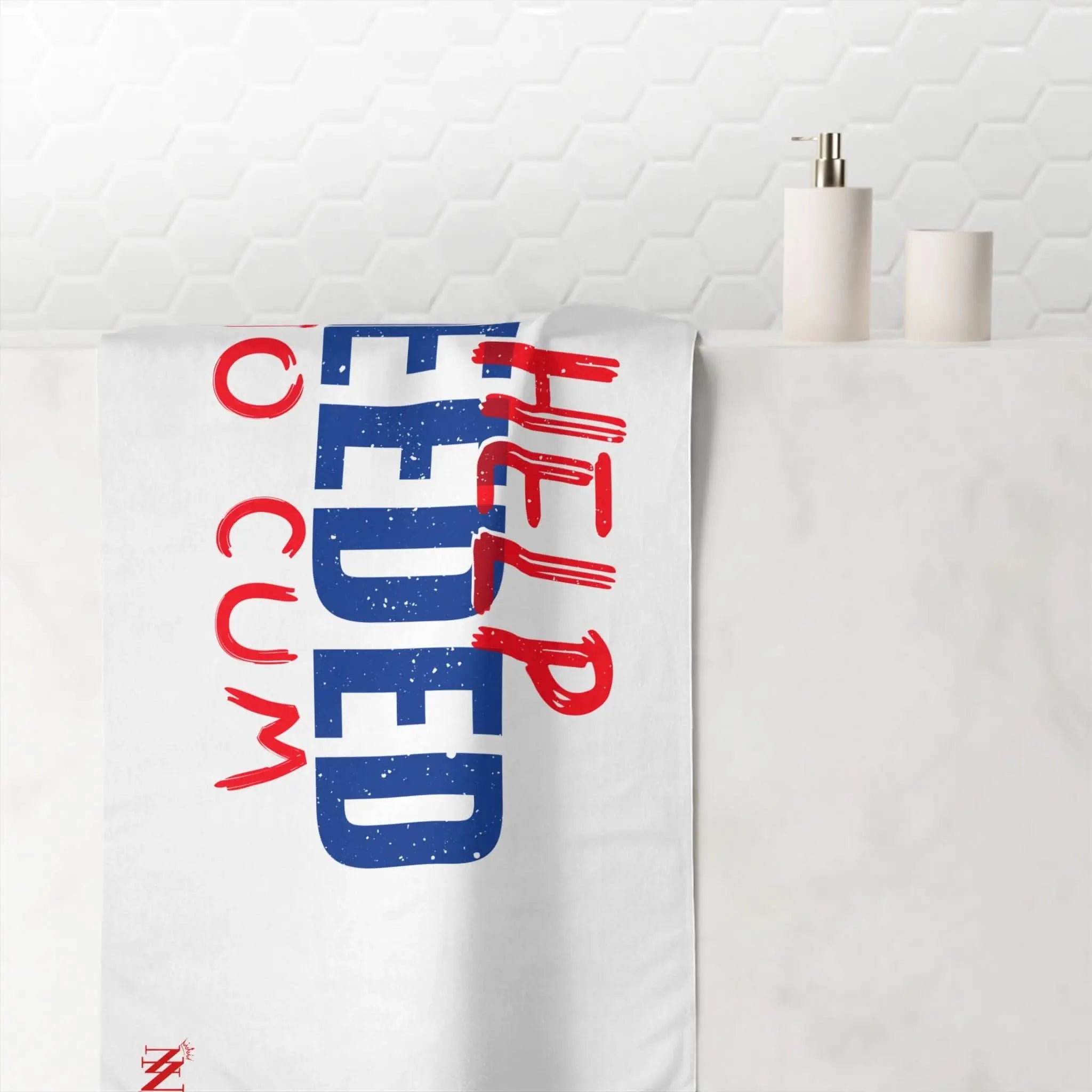 Help Needed to Cum | Mix & Match Naughty XL Fun-Flirty Lovers’ Towels