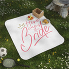 Here Cums the Bride | Mix Match Fun-Flirty Lovers’ Water-Resistant Blankets
