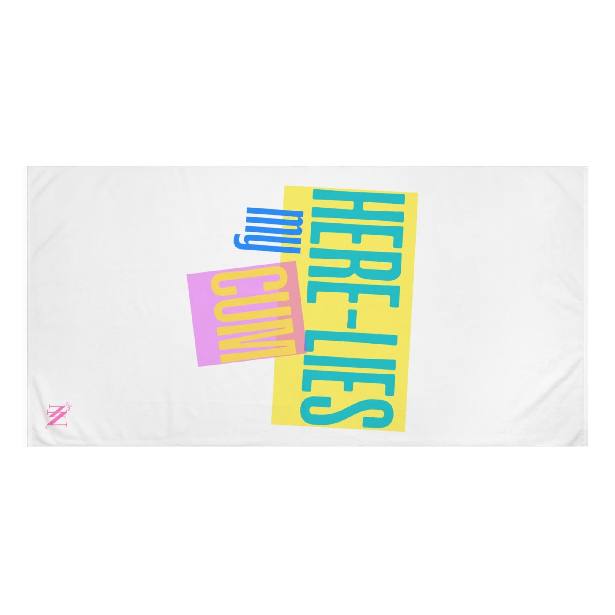 Here Lies My | Mix & Match Naughty XL Fun-Flirty Lovers’ Towels