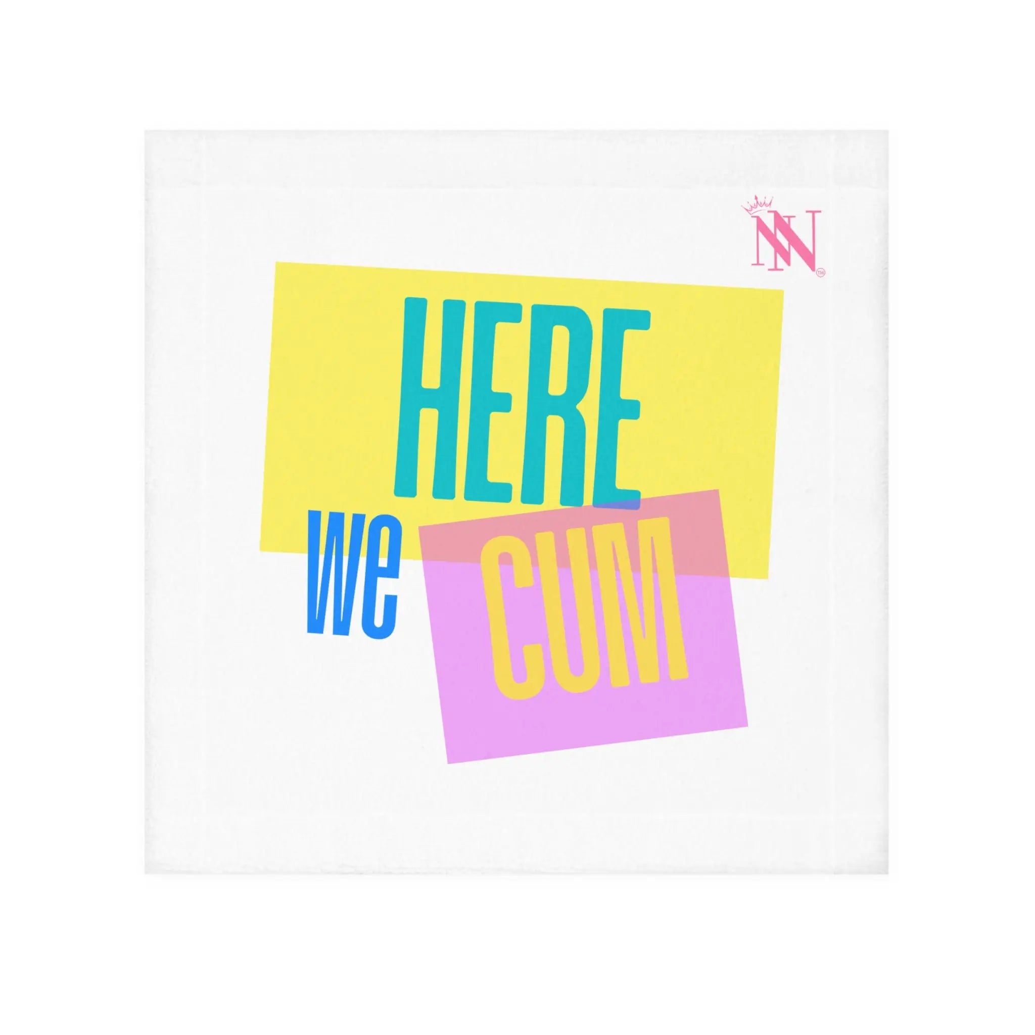 Here We Cum | Mix & Match Lils’ Fun-Flirty Lovers’ Towels
