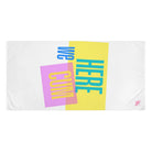 Here We Cum | Mix & Match XL Fun-Flirty Lovers’ Towels