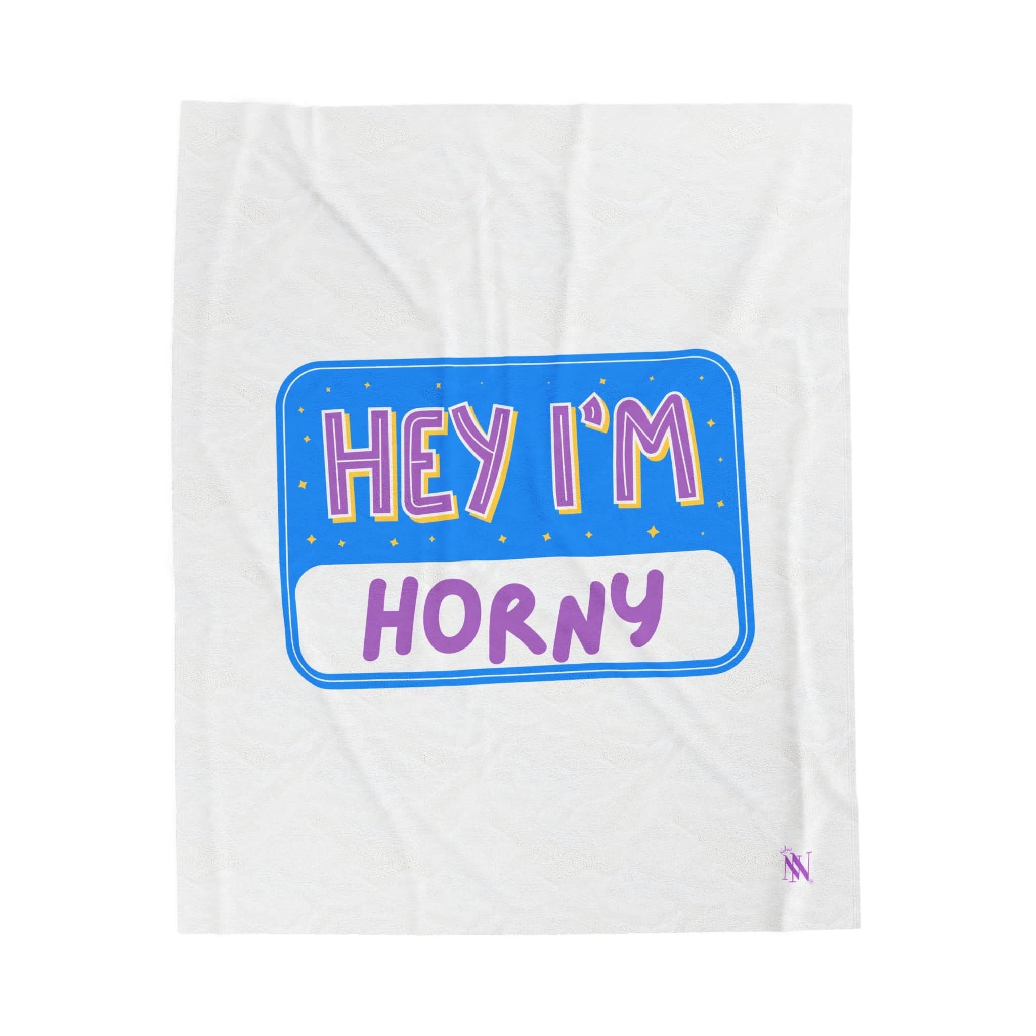 Hey I’m Horny | Mix & Match Fun-Flirty Lovers’ Blankets