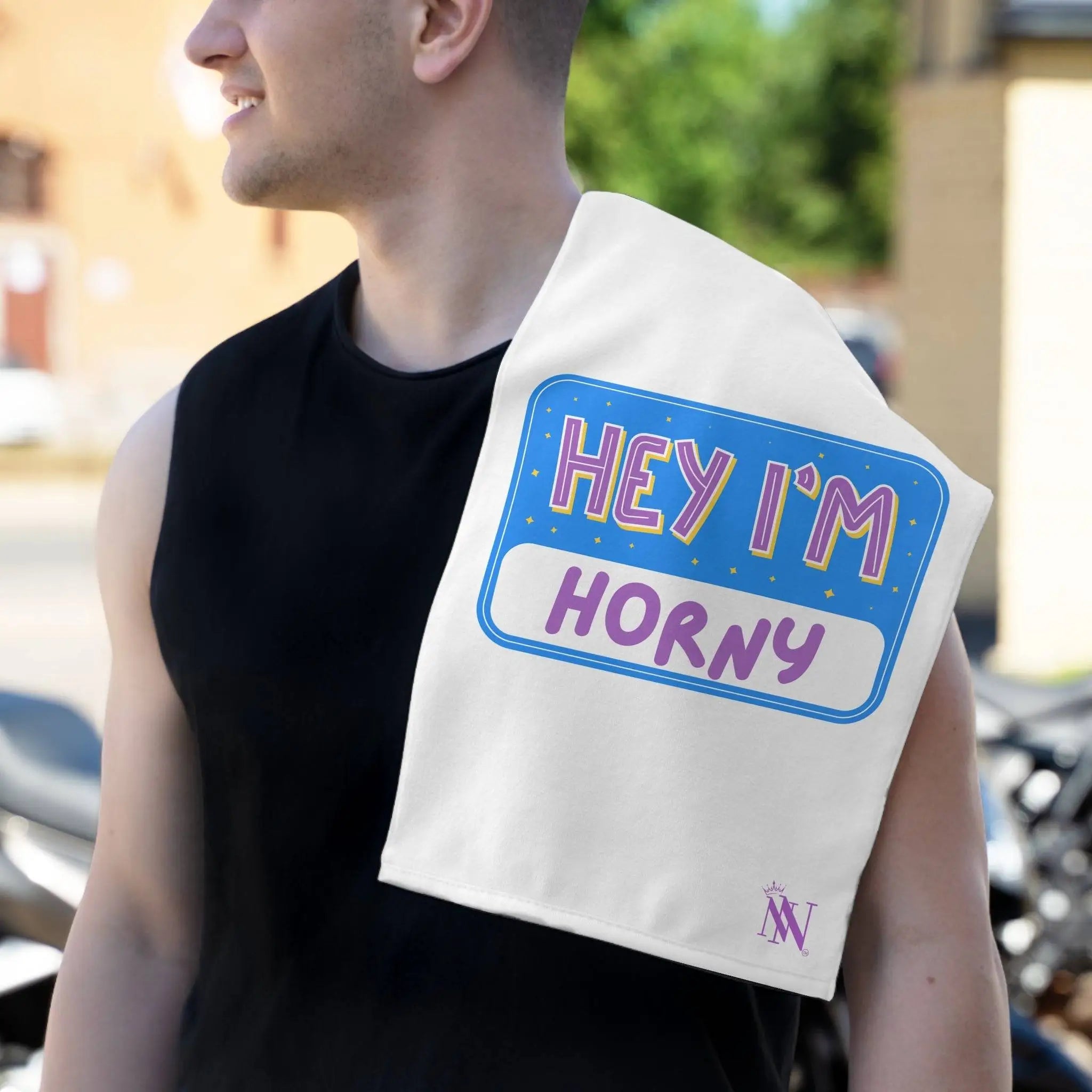Hey I’m Horny | Mix & Match Soft Fun-Flirty Lovers’ Towels