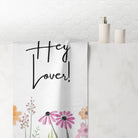 Hey Lover! Flowers | Mix & Match XL Fun-Flirty Lovers’ Towels