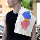 His Hers Boxing | Mix & Match Soft Fun-Flirty Lovers’ Towels