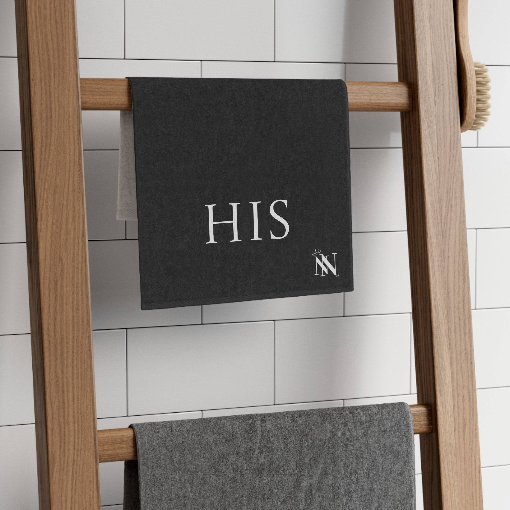 His Hers Shareable Black Mix & Match Soft Sex Towels | Flirty Lovers’ Gifts