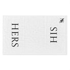 His Hers Shareable | Mix & Match Soft Fun-Flirty Lovers’ Towels