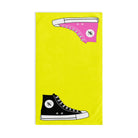His Hers Sneaker Shareable Neon Yellow | Mix & Match Original Fun-Flirty Lovers’ Towels