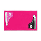 His Hers Sneaker Shareable Signature Pink | Mix & Match Original Fun-Flirty Lovers’ Towels