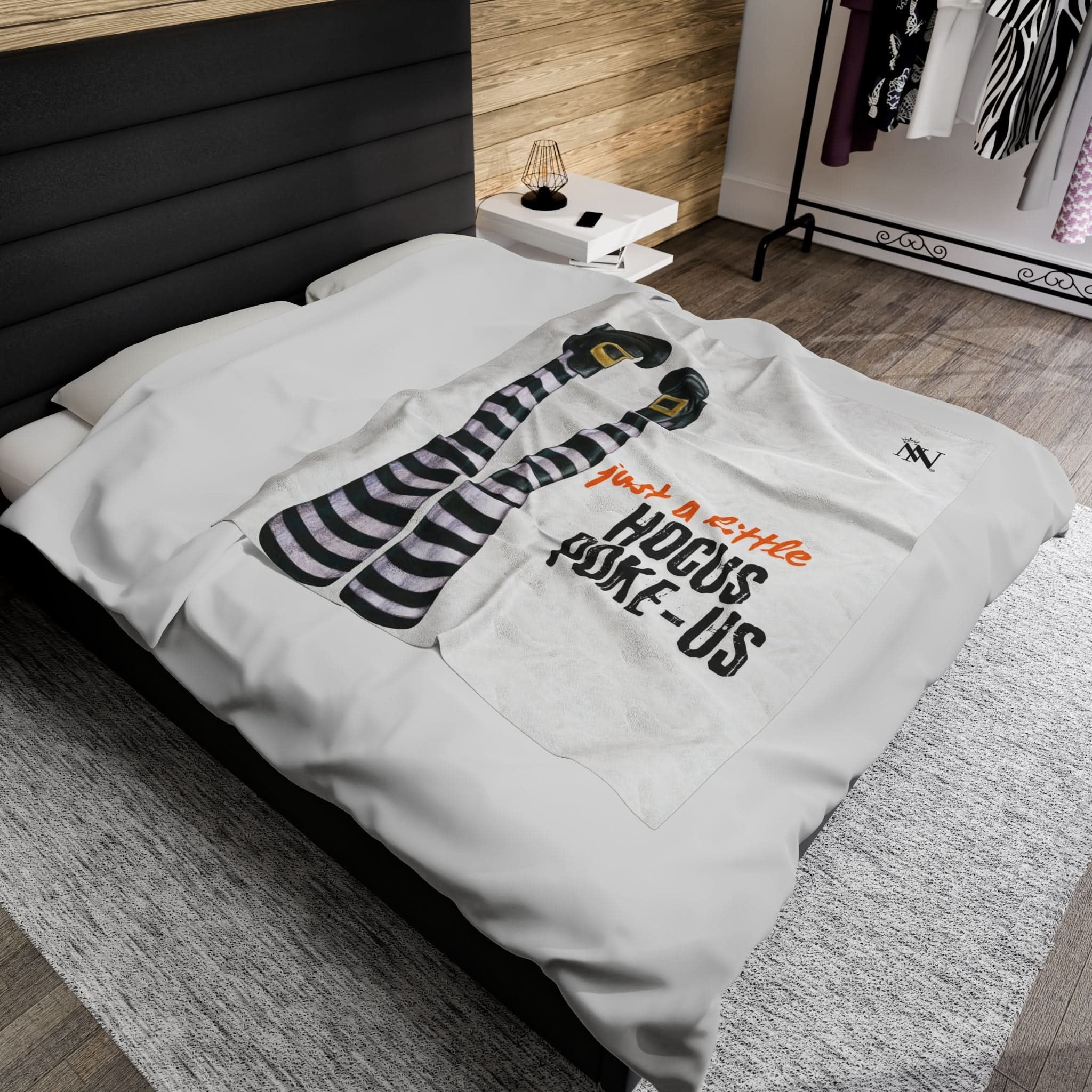 Hocus Poke-Us | Mix & Match Fun-Flirty Lovers’ Blankets