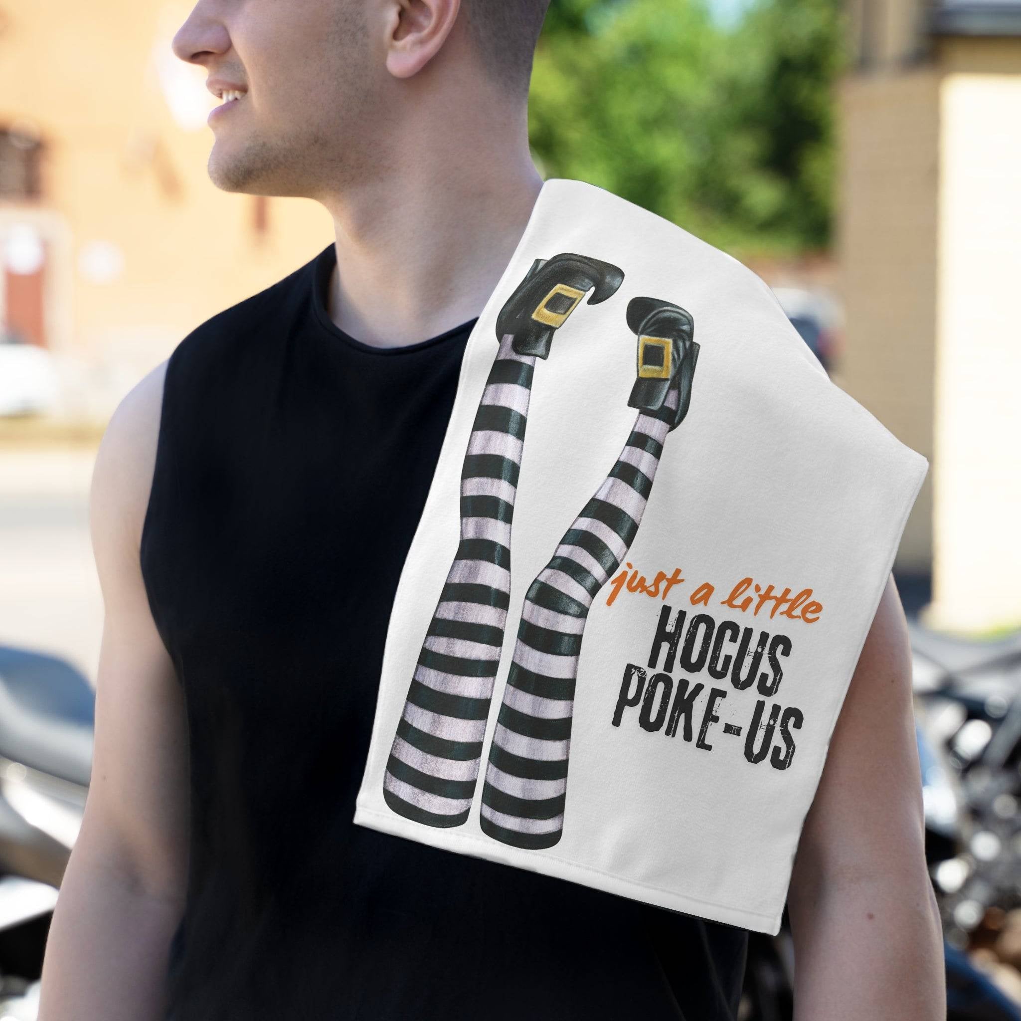 Hocus Poke-Us | Halloween Mix & Match Soft Fun-Flirty Lovers’ Towels