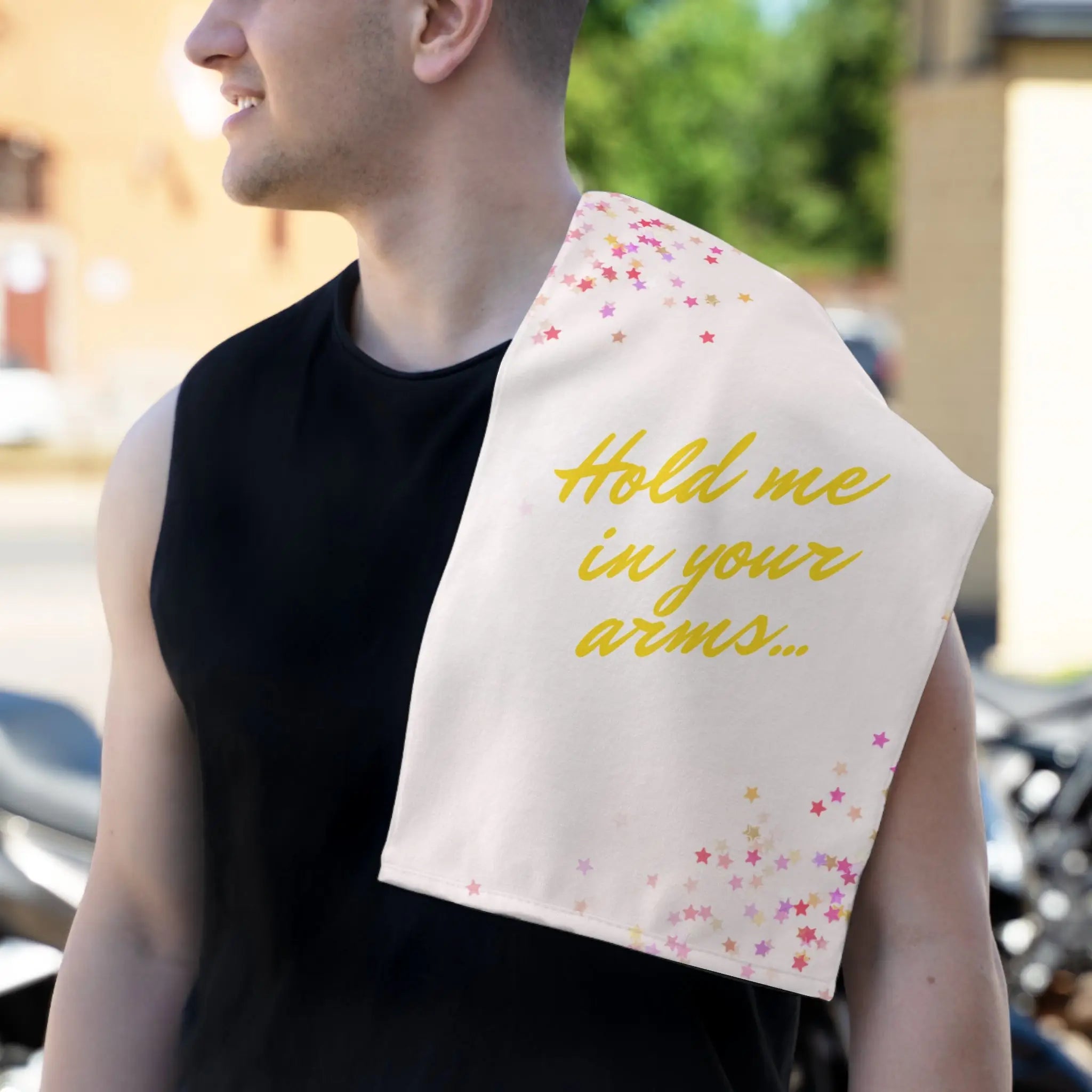 Hold Me in Your Arms | Mix & Match Soft Fun-Flirty Lovers’ Towels