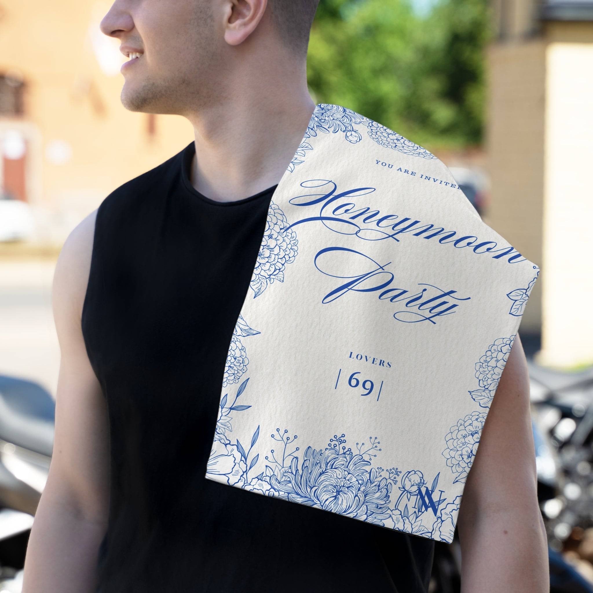 Honeymoon Party | Mix & Match Soft Fun-Flirty Lovers’ Towels