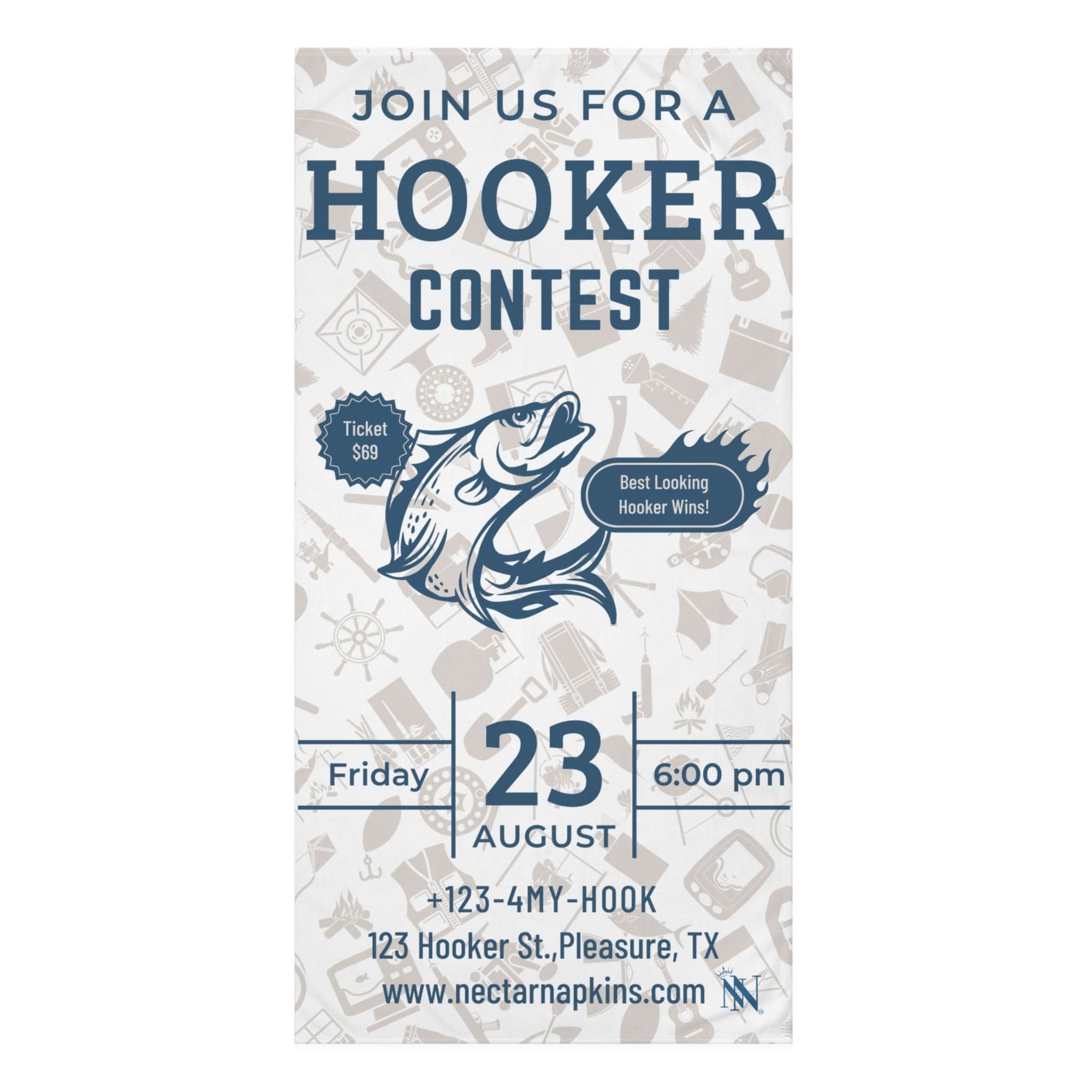 Hooker Contest | Mix & Match Naughty XL Fun-Flirty Lovers’ Towels