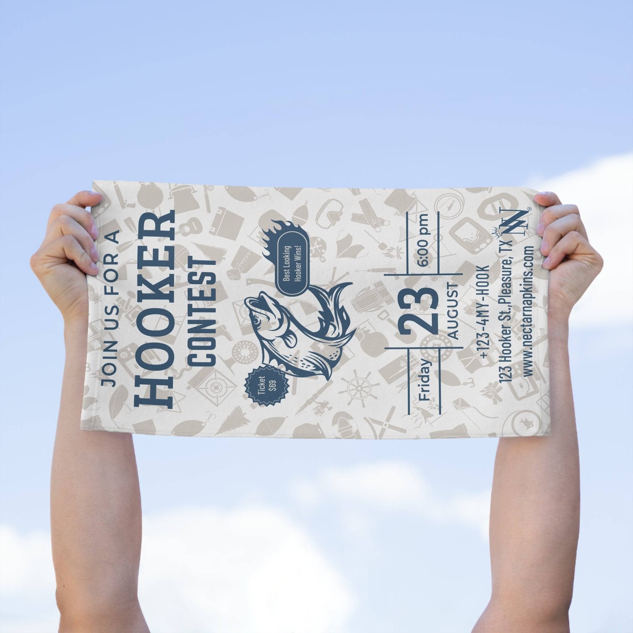 Hooker Contest | Mix & Match Soft Fun-Flirty Lovers’ Towels