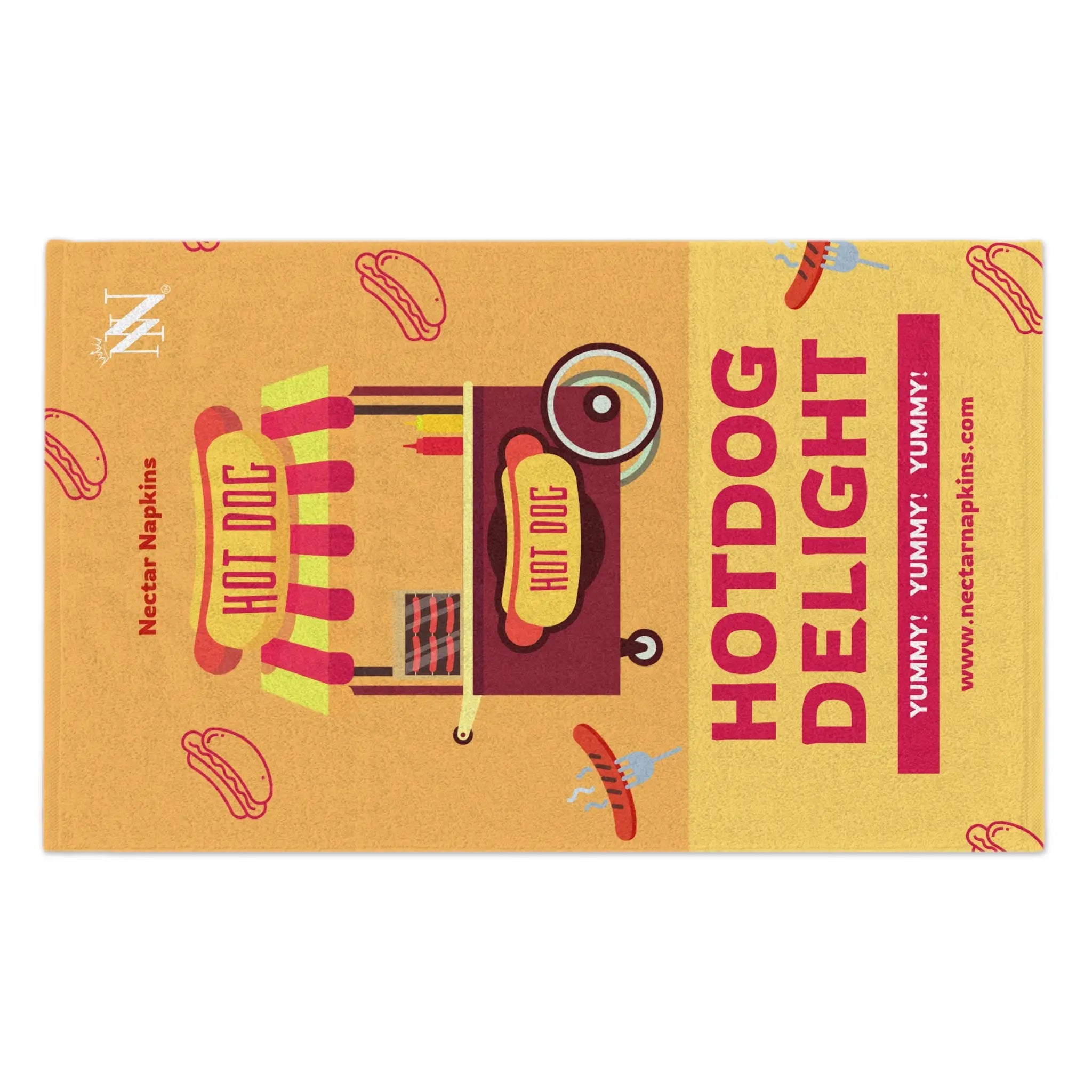 Hot Dog Delight | Mix & Match Soft Fun-Flirty Lovers’ Towels