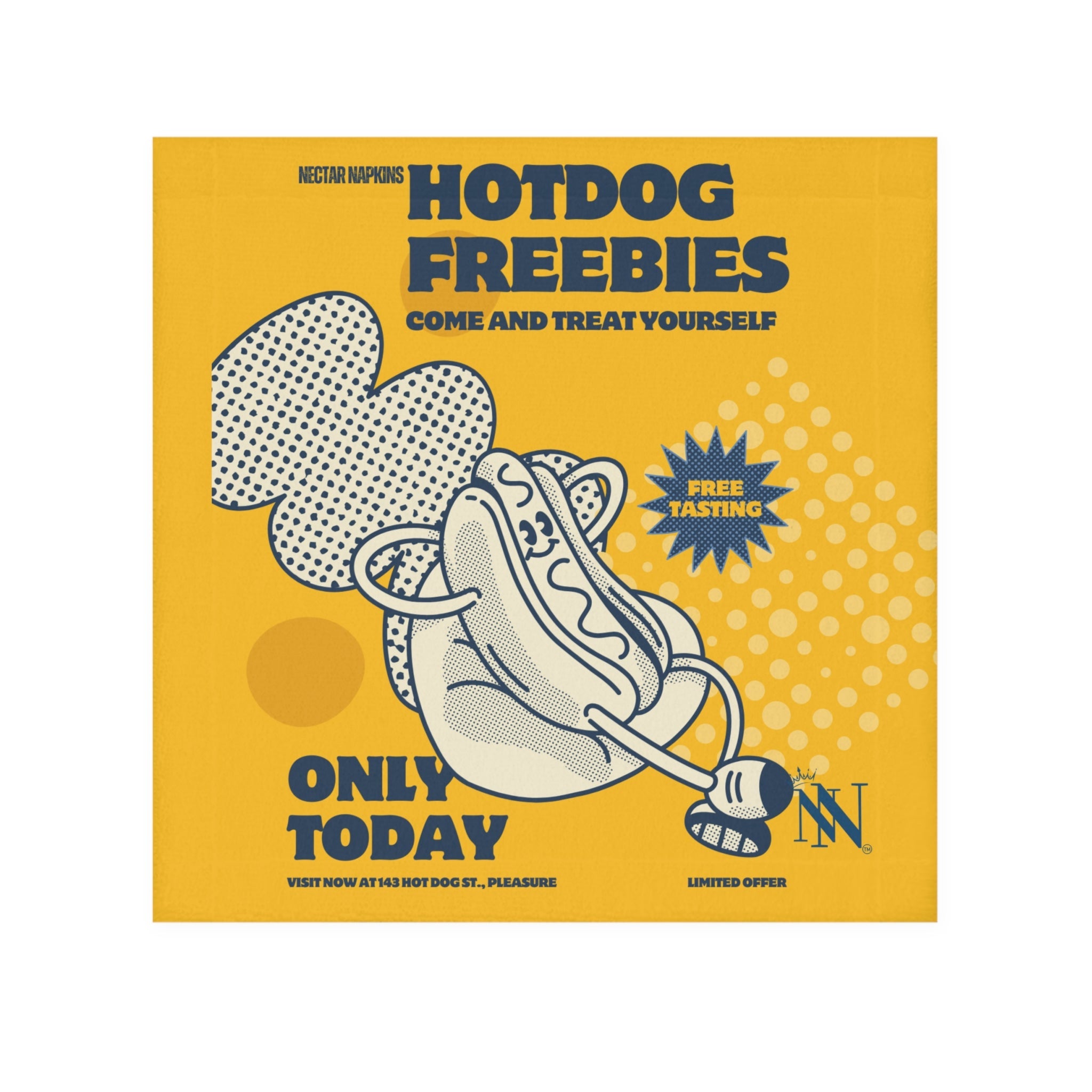 Hot Dog Freebies | Mix & Match Lils’ Fun-Flirty Lovers’ Towels