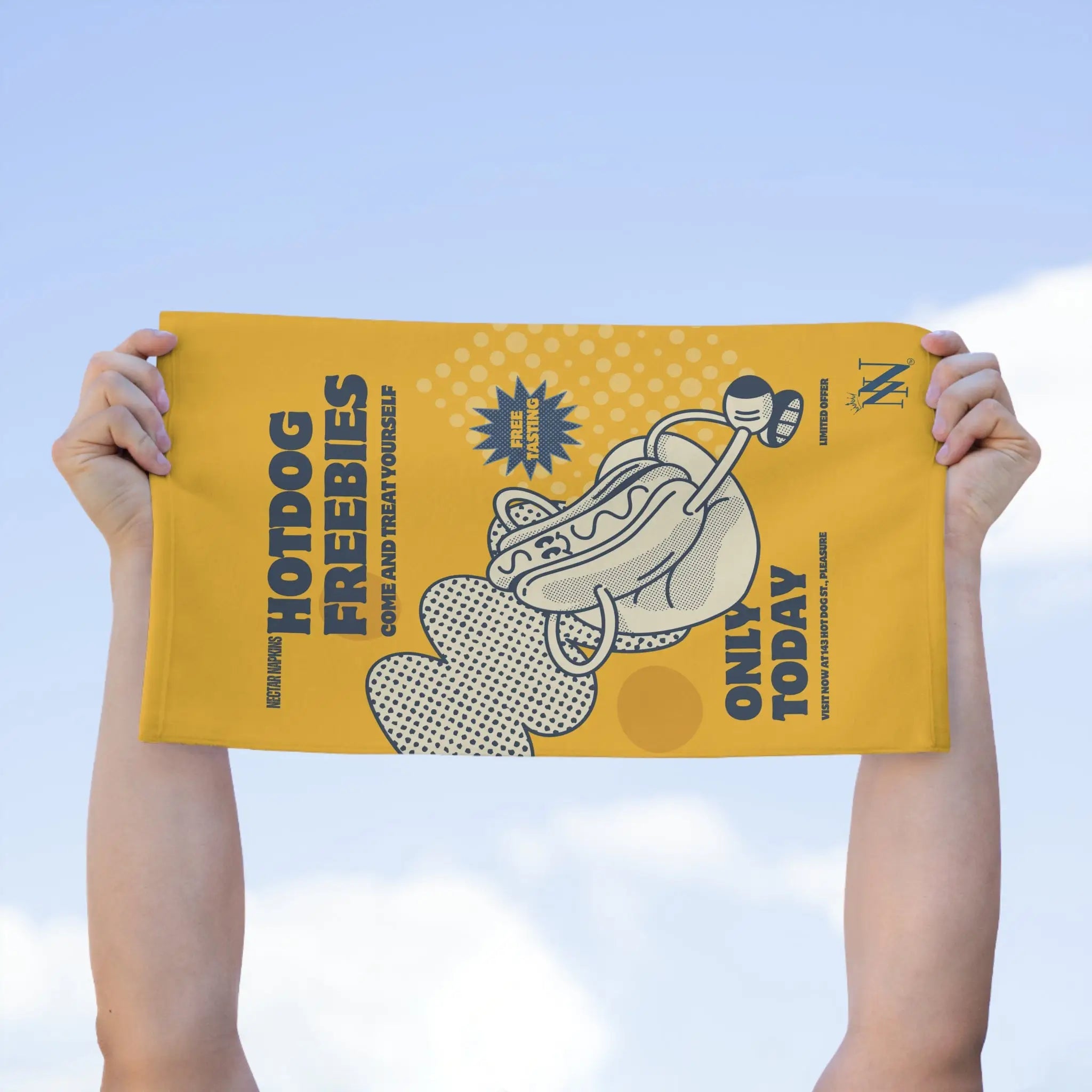Hot Dog Freebies | Mix & Match Soft Fun-Flirty Lovers’ Towels
