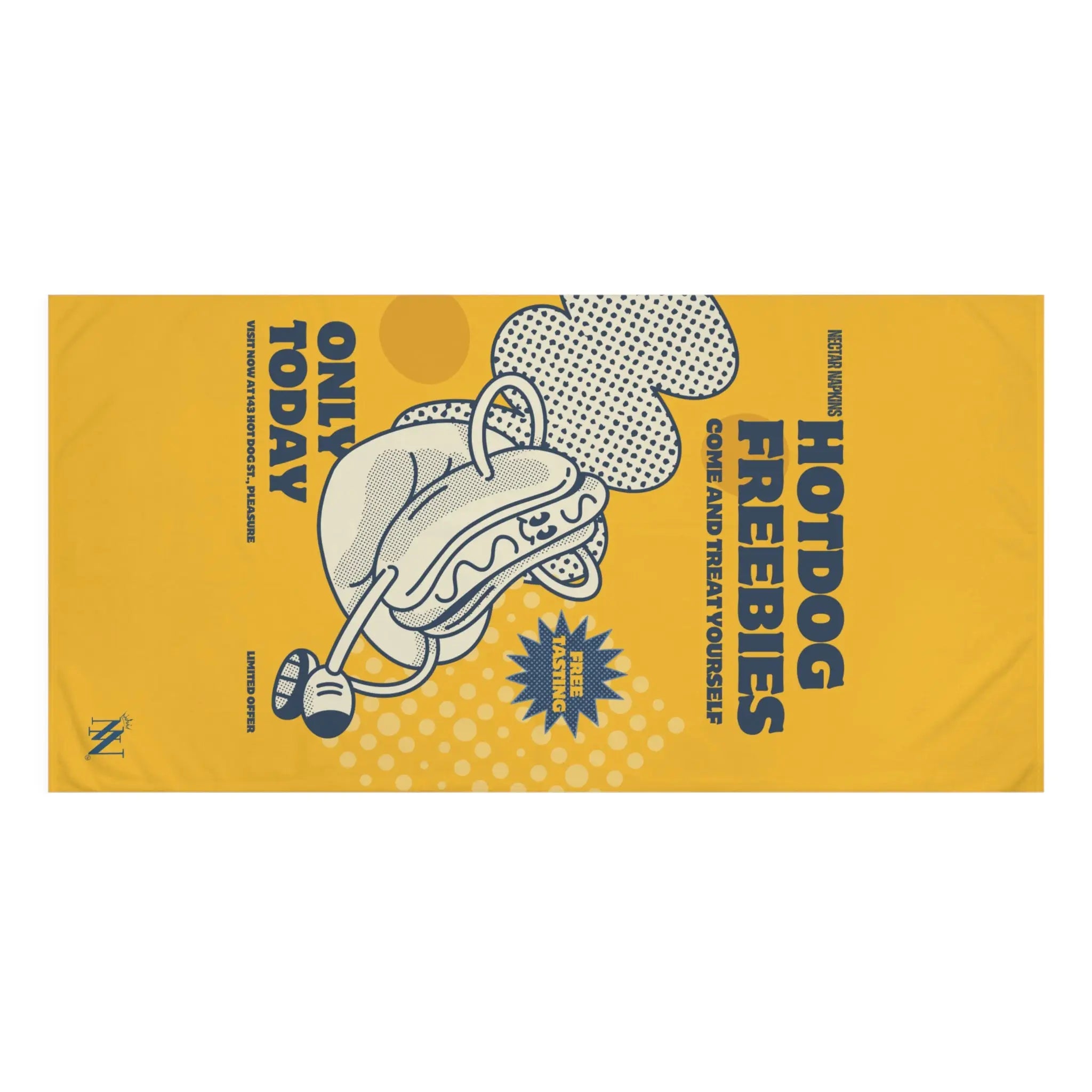 Hot Dog Freebies | Mix & Match XL Fun-Flirty Lovers’ Towels