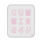 Hot Pink Cumming 4 U | Mix Match Fun-Flirty Lovers’ Water-Resistant Blankets