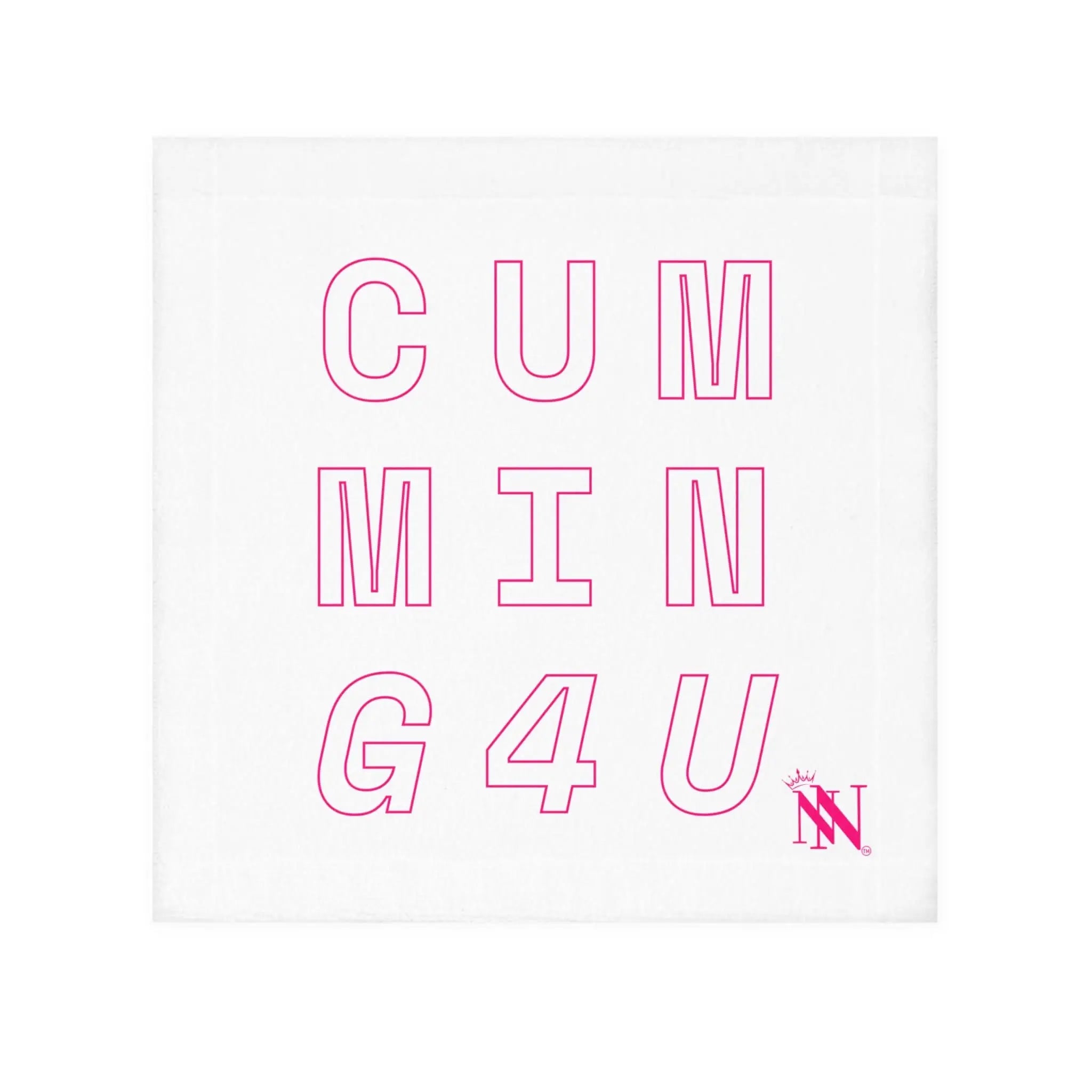 Hot Pink Cumming 4 U | Mix & Match Lils’ Fun-Flirty Lovers’ Towels