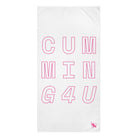 Hot Pink Cumming 4 U | Mix & Match Naughty XL Fun-Flirty Lovers’ Towels
