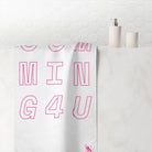 Hot Pink Cumming 4 U | Mix & Match Naughty XL Fun-Flirty Lovers’ Towels