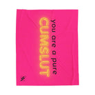 Hot Pure Cum Slut | Mix & Match Fun-Flirty Lovers’ Blankets