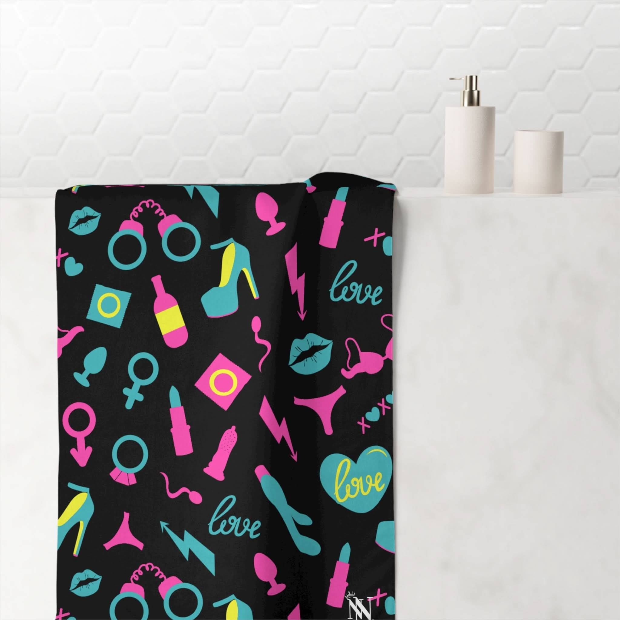 Hot Sex Toys | Mix & Match Naughty XL Fun-Flirty Lovers’ Towels