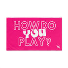 How Do You Play? Signature Pink | Mix & Match Original Fun-Flirty Lovers’ Towels