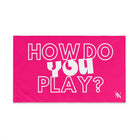 How Do You Play? Signature Pink | Mix & Match Original Fun-Flirty Lovers’ Towels