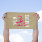 Hug Your Haters Gold | Mix & Match Soft Fun-Flirty Lovers’ Towels