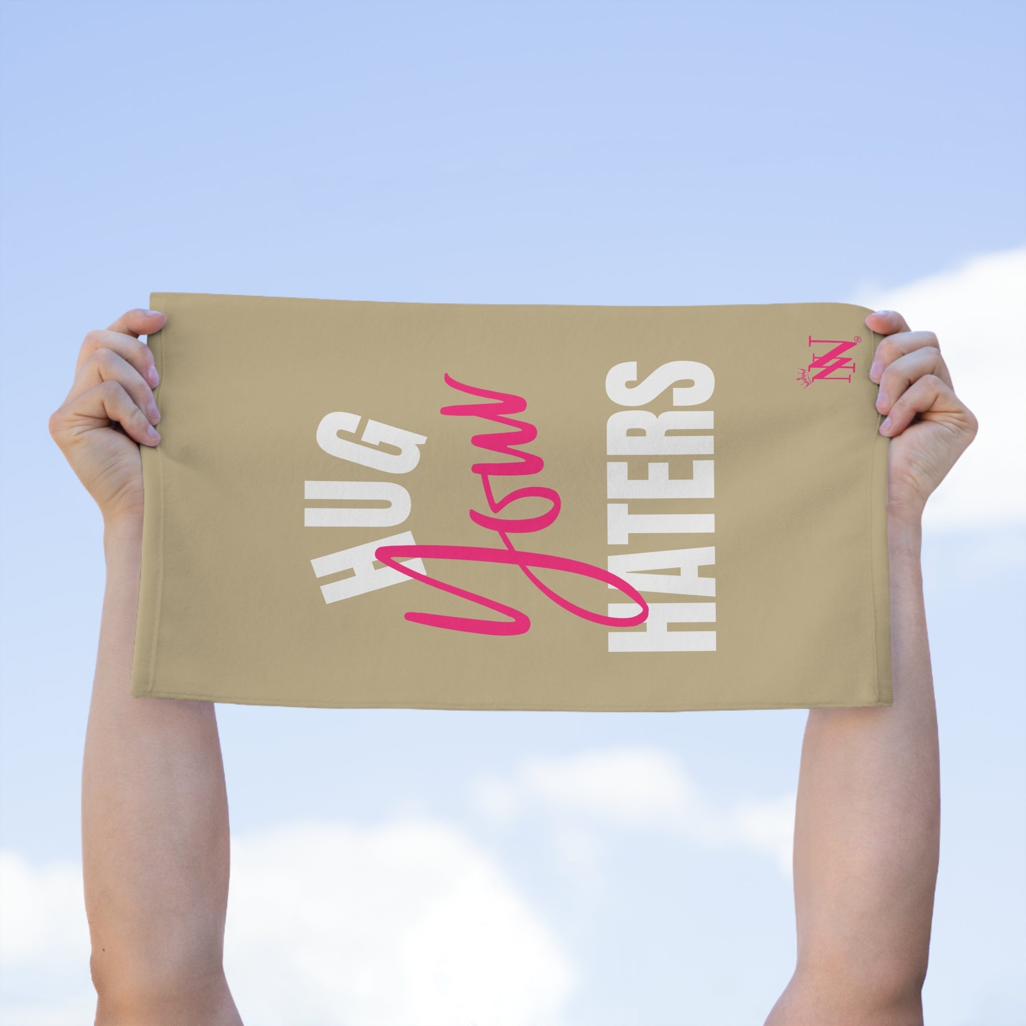 Hug Your Haters Gold | Mix & Match Soft Fun-Flirty Lovers’ Towels