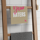 Hug Your Haters Gold | Mix & Match Soft Fun-Flirty Lovers’ Towels