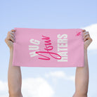 Hug Your Haters Light Pink | Mix & Match Soft Fun-Flirty Lovers’ Towels