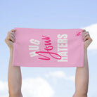 Hug Your Haters Light Pink | Mix & Match Soft Fun-Flirty Lovers’ Towels