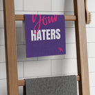 Hug Your Haters Purple | Mix & Match Soft Fun-Flirty Lovers’ Towels