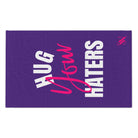 Hug Your Haters Purple | Mix & Match Soft Fun-Flirty Lovers’ Towels