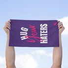 Hug Your Haters Purple | Mix & Match Soft Fun-Flirty Lovers’ Towels
