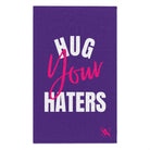 Hug Your Haters Purple | Mix & Match Soft Fun-Flirty Lovers’ Towels